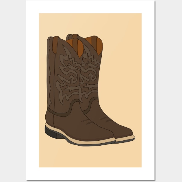 Rustic Boots Wall Art by DiegoCarvalho